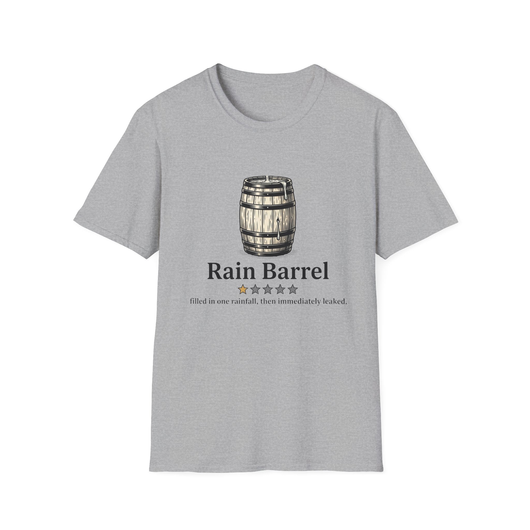 Rain Barrel One Star Review T-Shirt