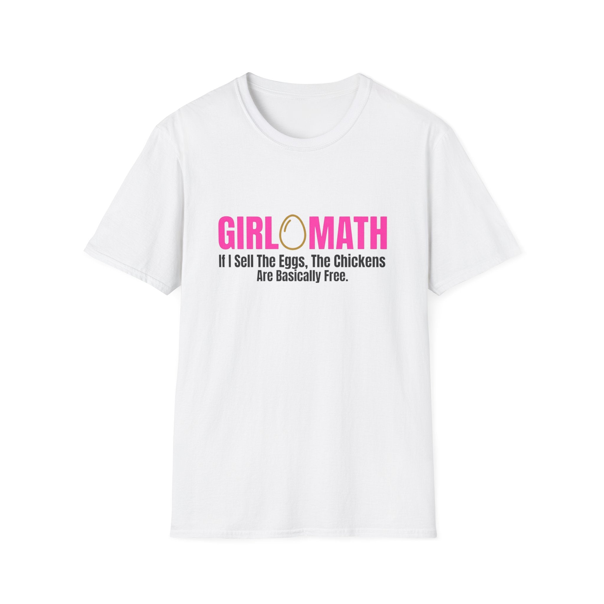 Girl Math Chicken Math T-Shirt