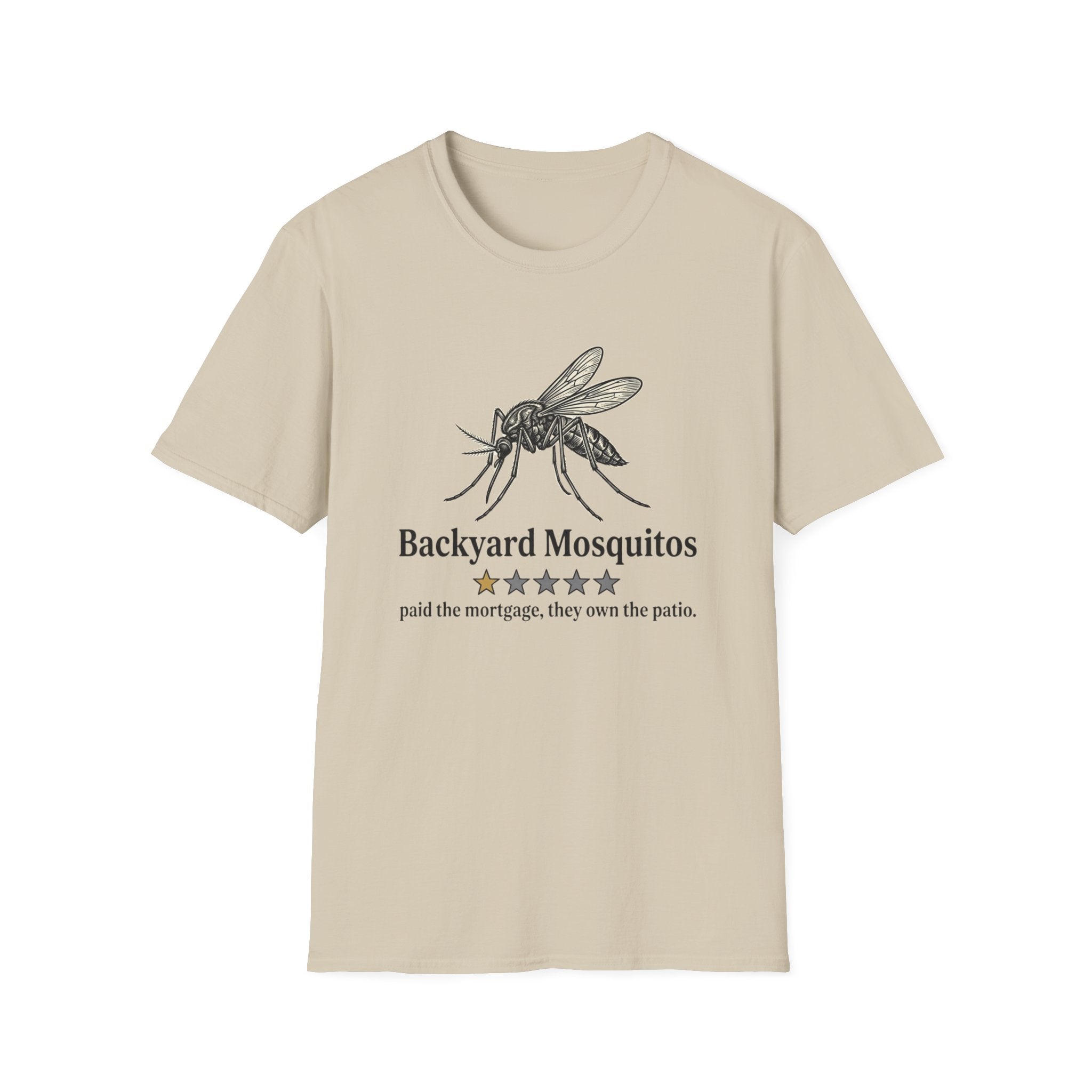 Backyard Mosquitos One Star Review T-Shirt
