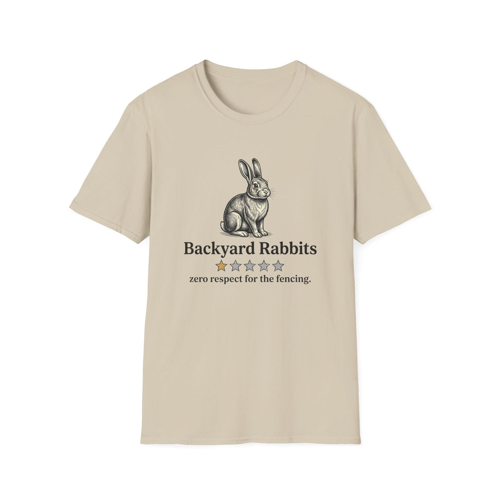 Backyard Rabbits One Star Review T-Shirt
