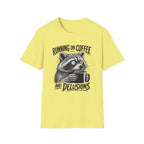 Running on Coffee and Delusions T-Shirt