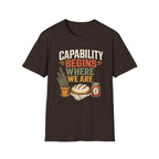 Capability Begins Where We Are Urban Homesteading T-Shirt