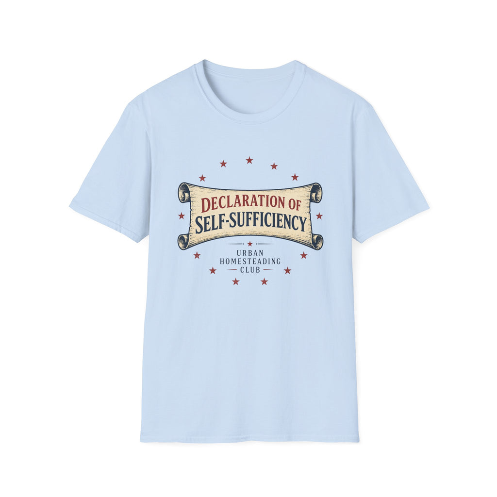 Declaration Of Self-Sufficiency T-Shirt