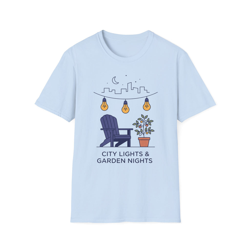 City Lights Garden Nights T-Shirt