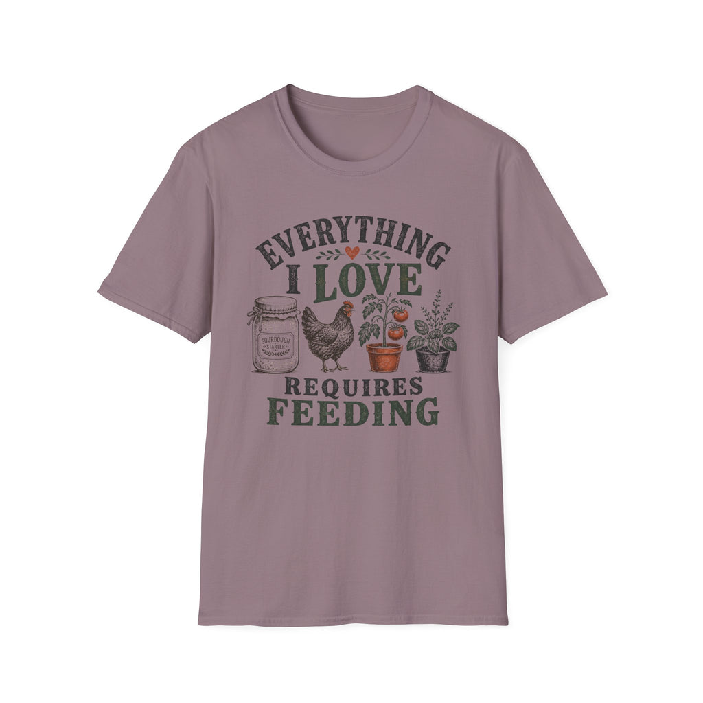 Everything I Love Requires Feeding T-Shirt
