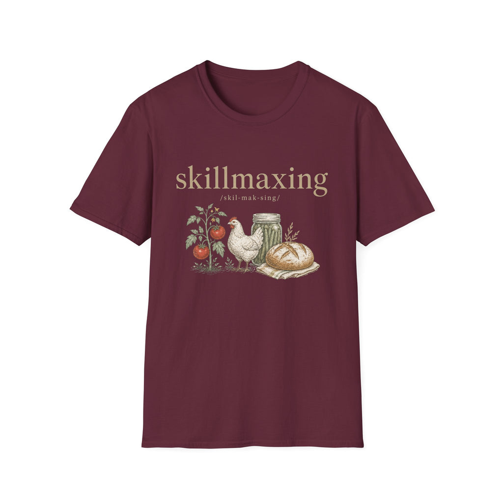 Skillmaxing Urban Homesteading T-Shirt