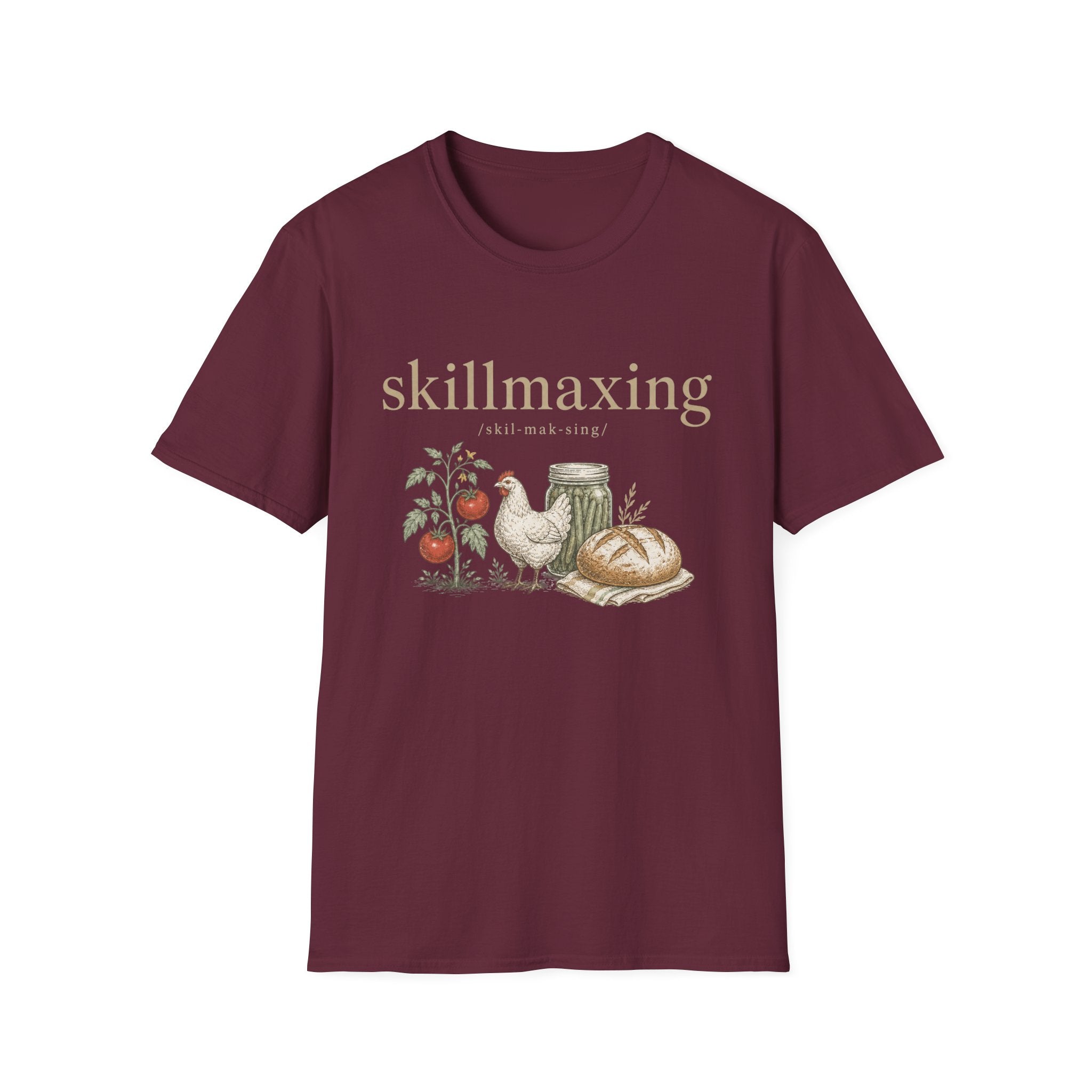 Skillmaxing Urban Homesteading T-Shirt