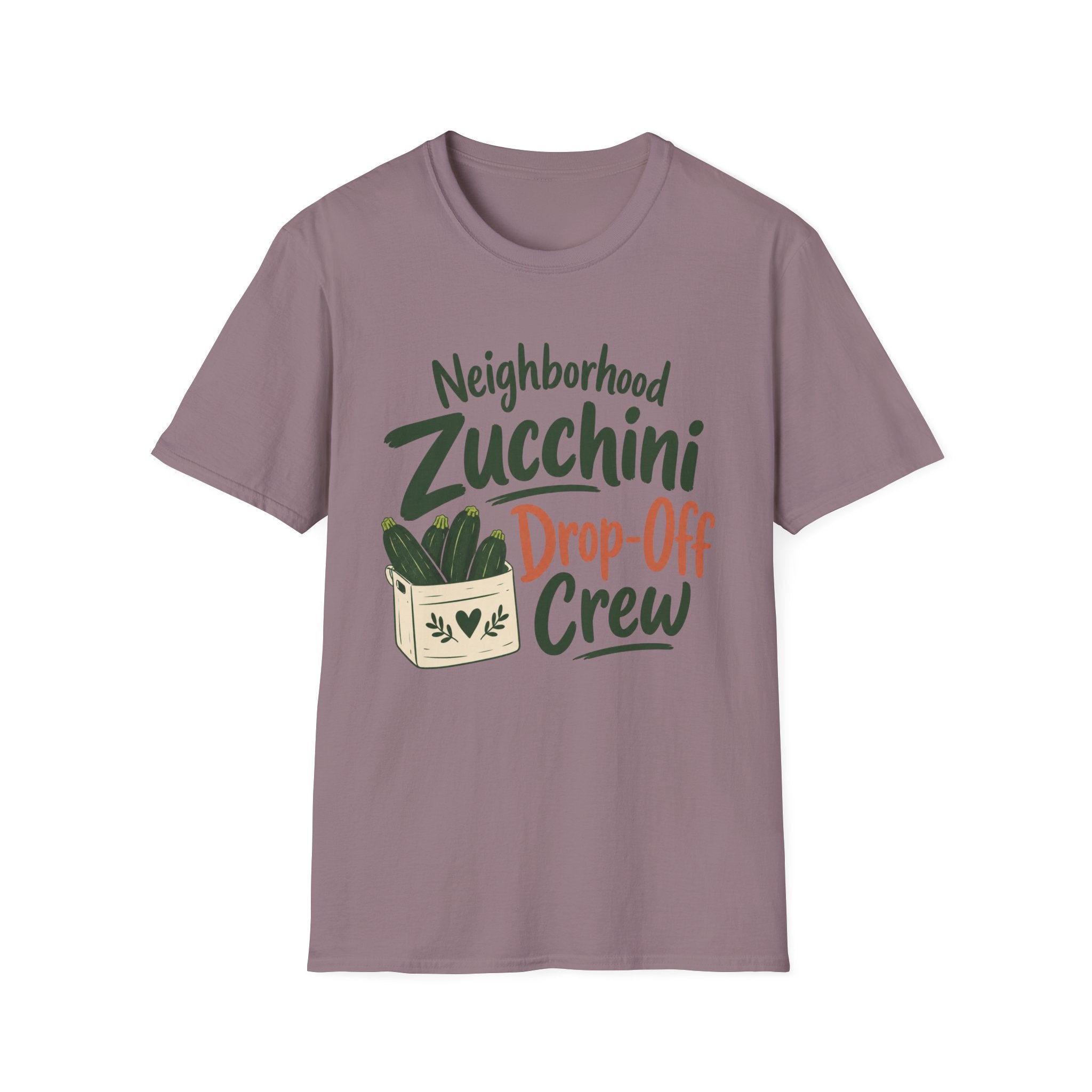 Neighborhood Zucchini Drop-Off Crew T-Shirt