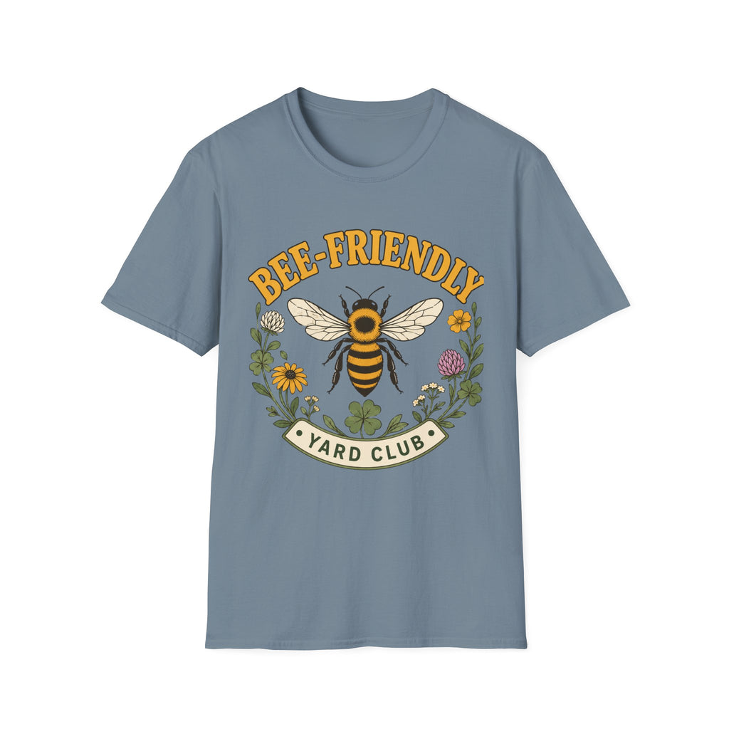Bee-Friendly Yard Club T-Shirt