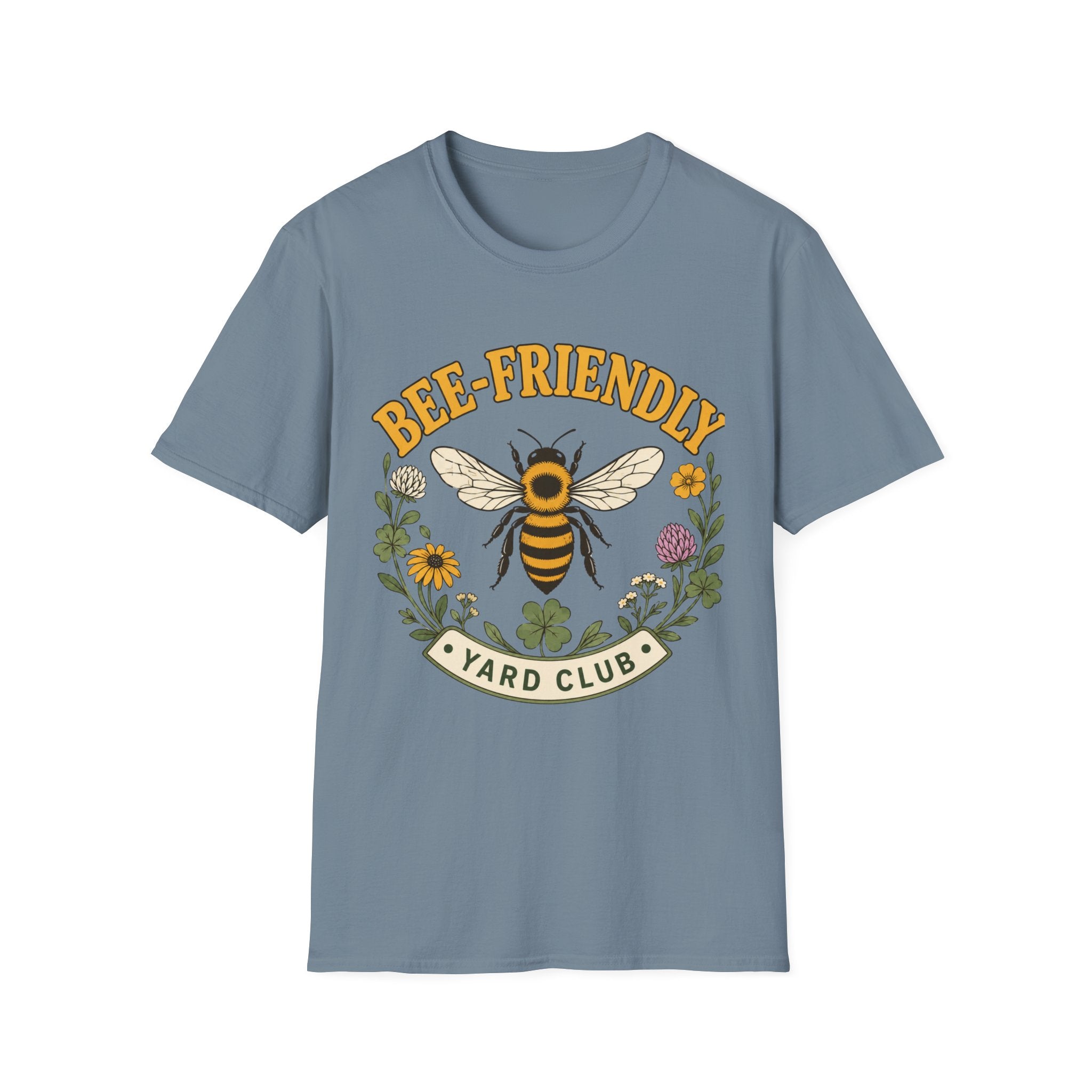 Bee-Friendly Yard Club T-Shirt
