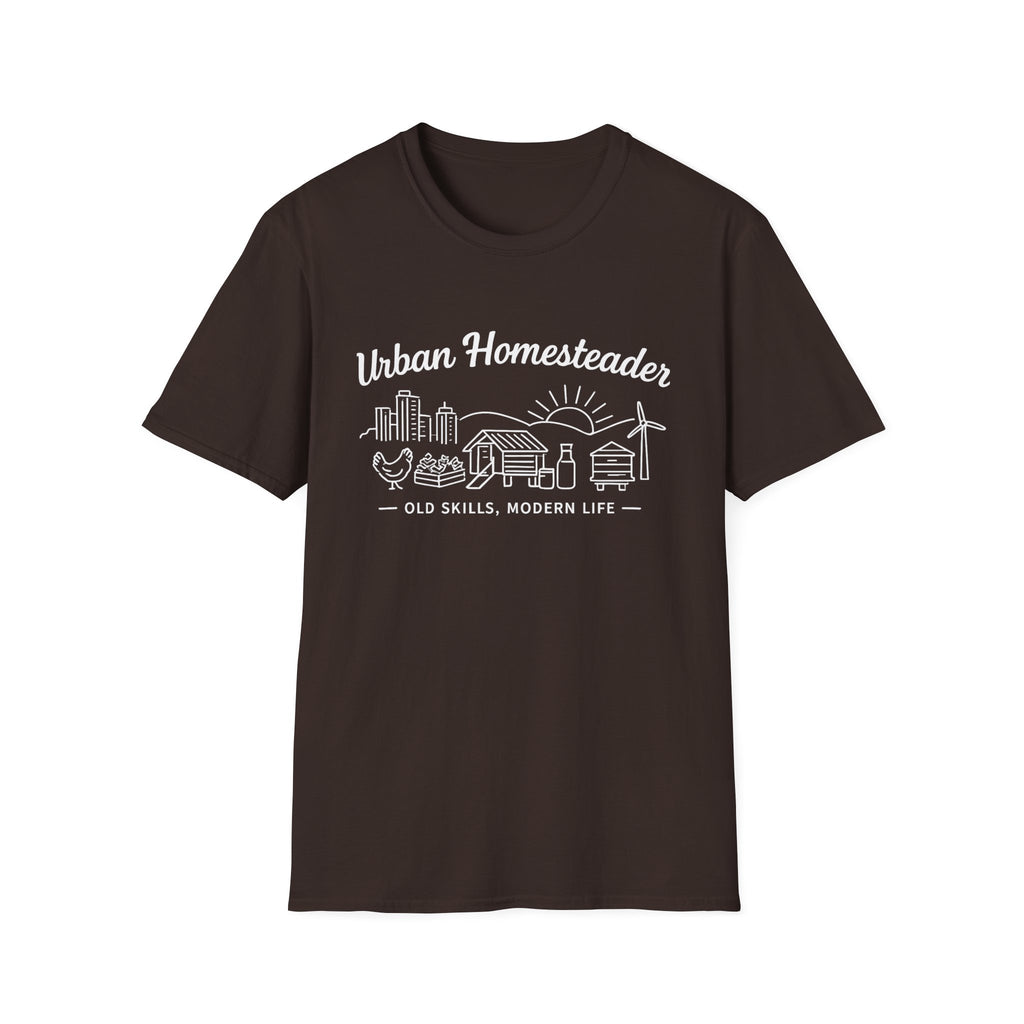 Urban Homesteader Old Skills Modern Life T-Shirt