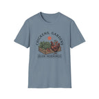 Chickens Gardens Slow Mornings T-Shirt