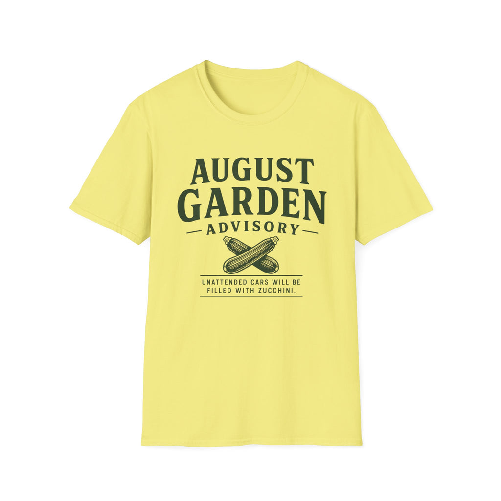 August Garden Advisory T-Shirt