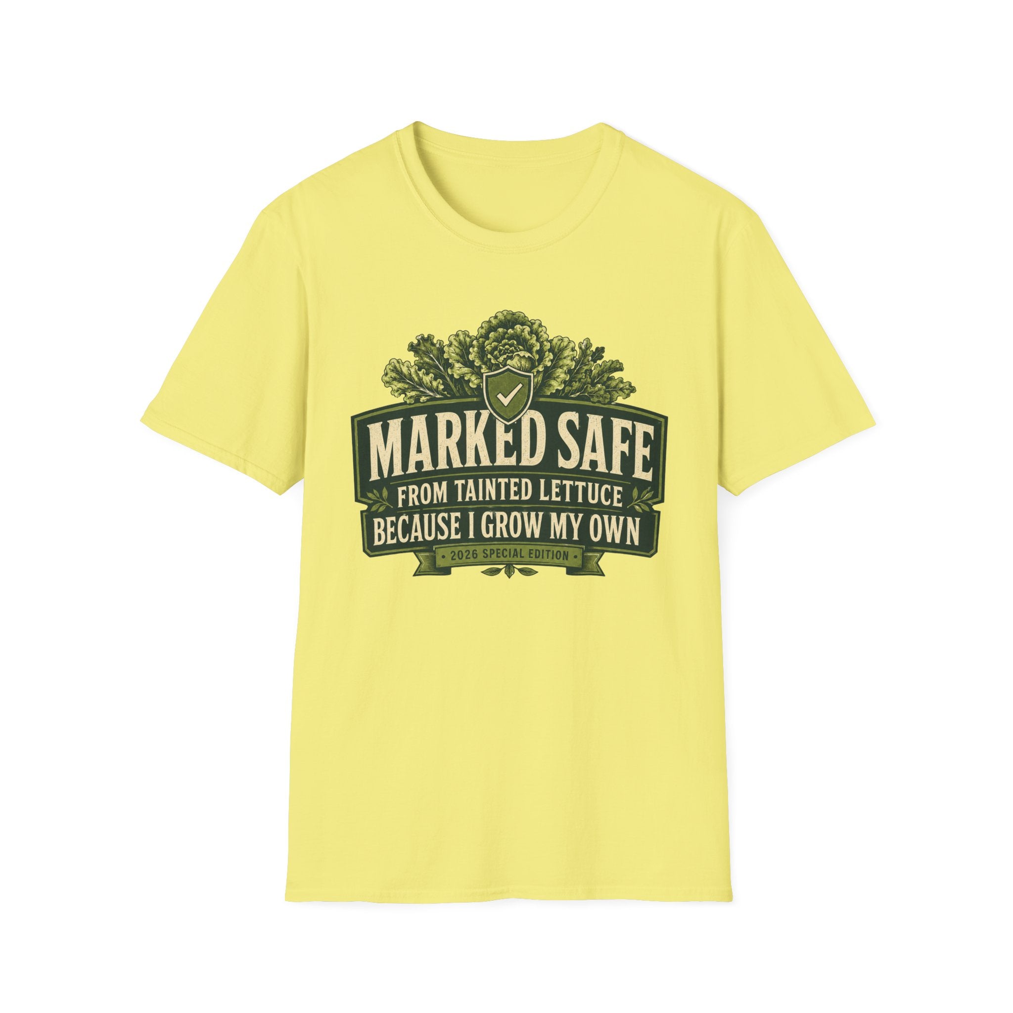 Marked Safe From Tainted Lettuce 2026 T-Shirt
