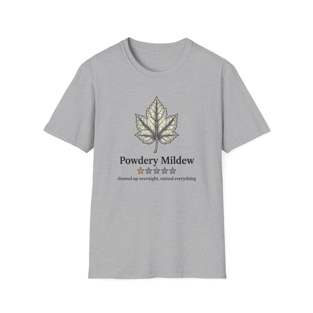 Powdery Mildew One Star Review T-Shirt