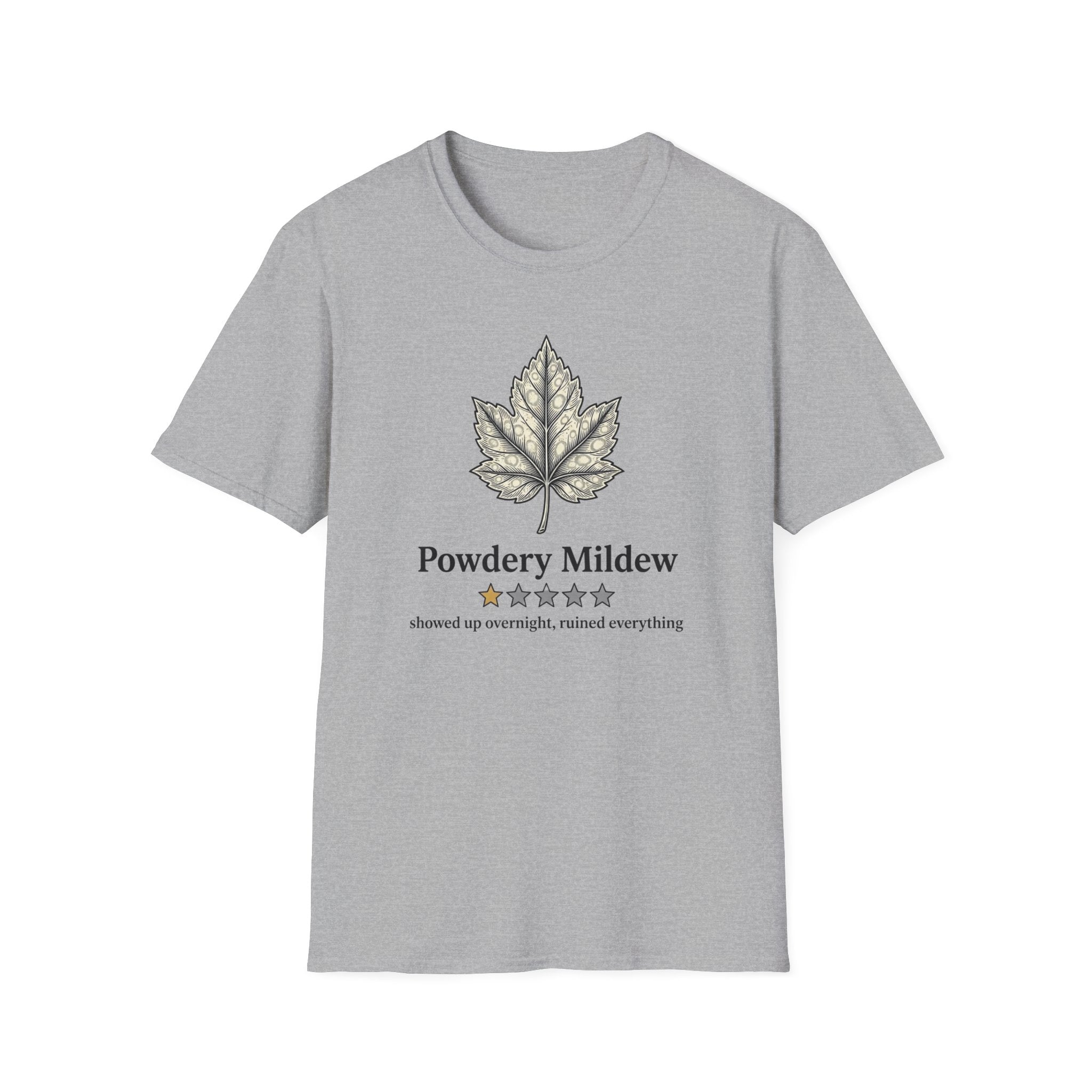 Powdery Mildew One Star Review T-Shirt