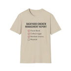Backyard Chicken Management Report T-Shirt