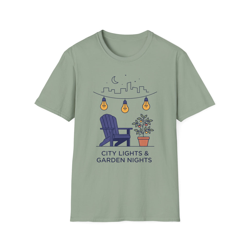 City Lights Garden Nights T-Shirt
