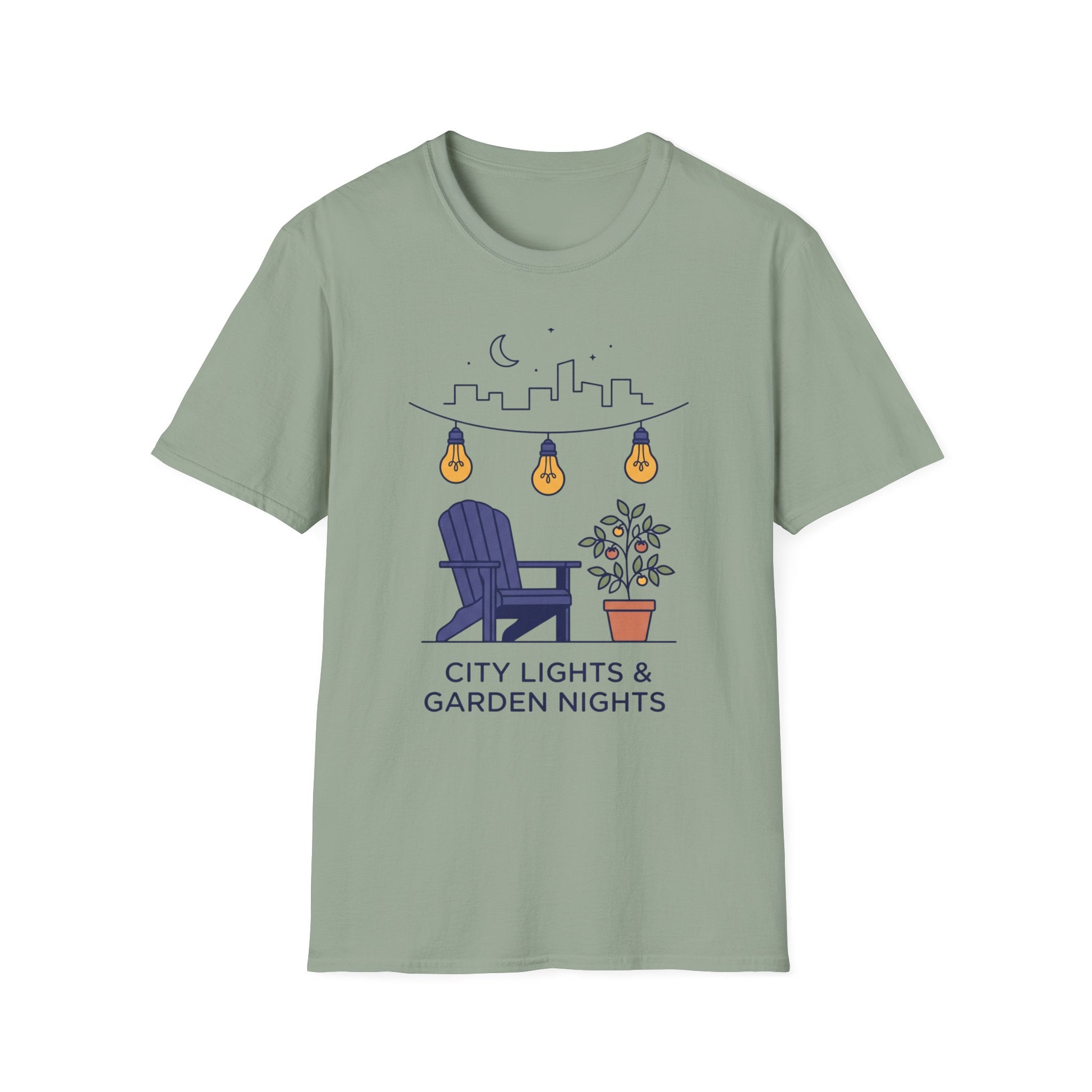 City Lights Garden Nights T-Shirt