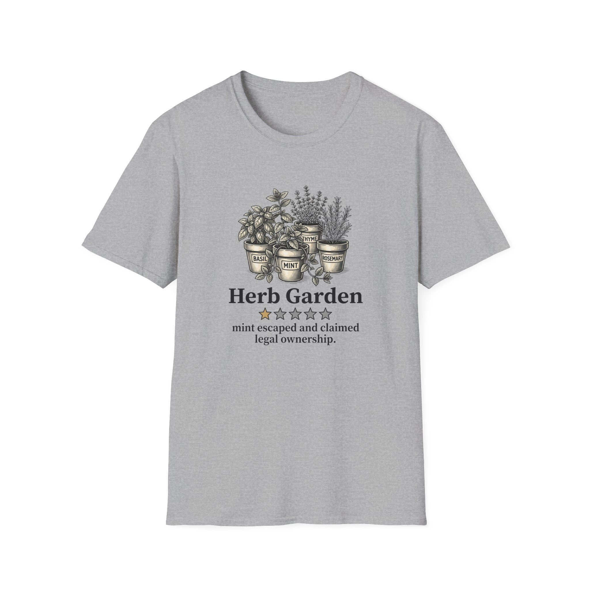 Herb Garden One Star Review T-Shirt