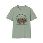 Chickens Gardens Slow Mornings T-Shirt