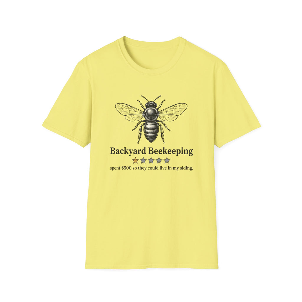 Backyard Beekeeping One Star Review T-Shirt