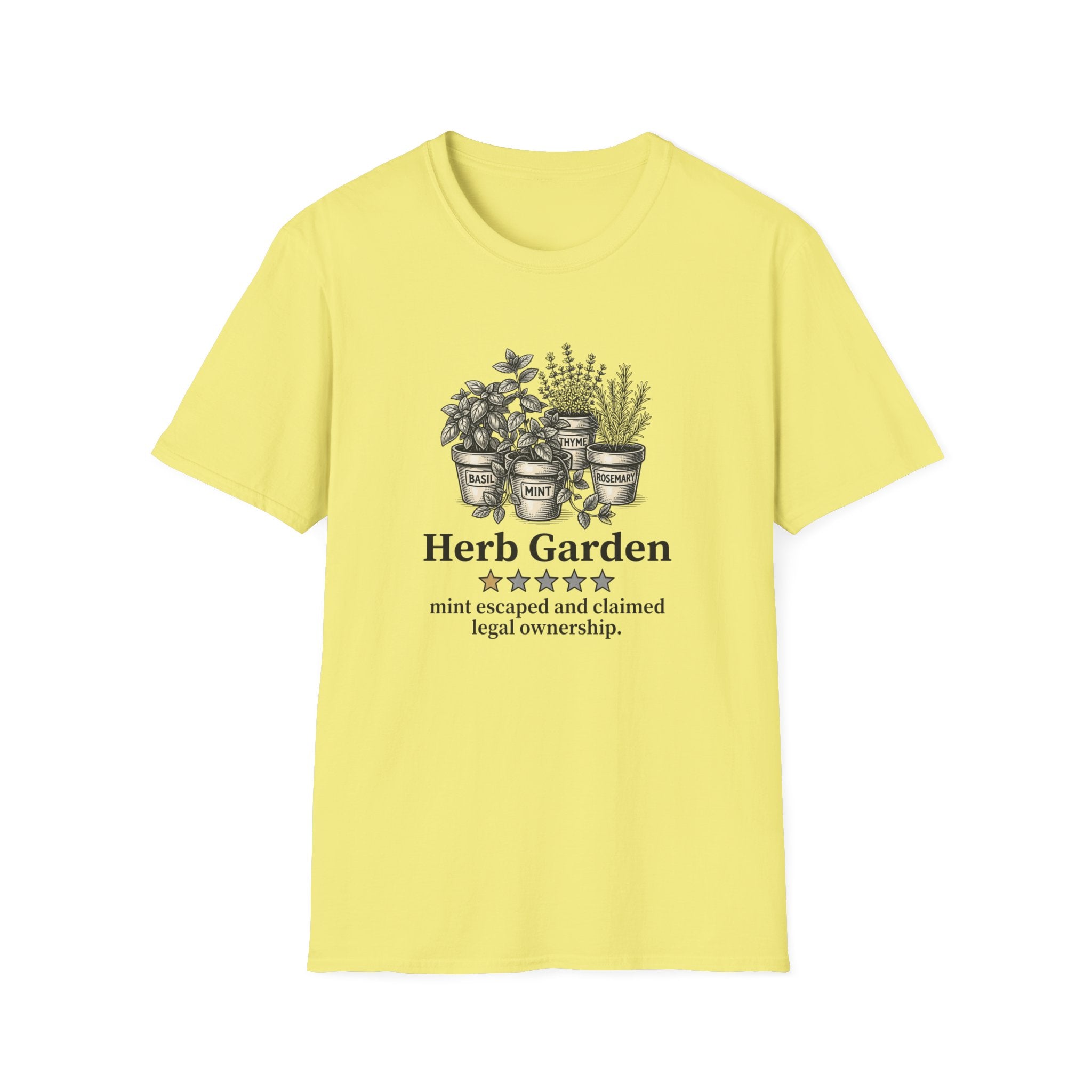 Herb Garden One Star Review T-Shirt
