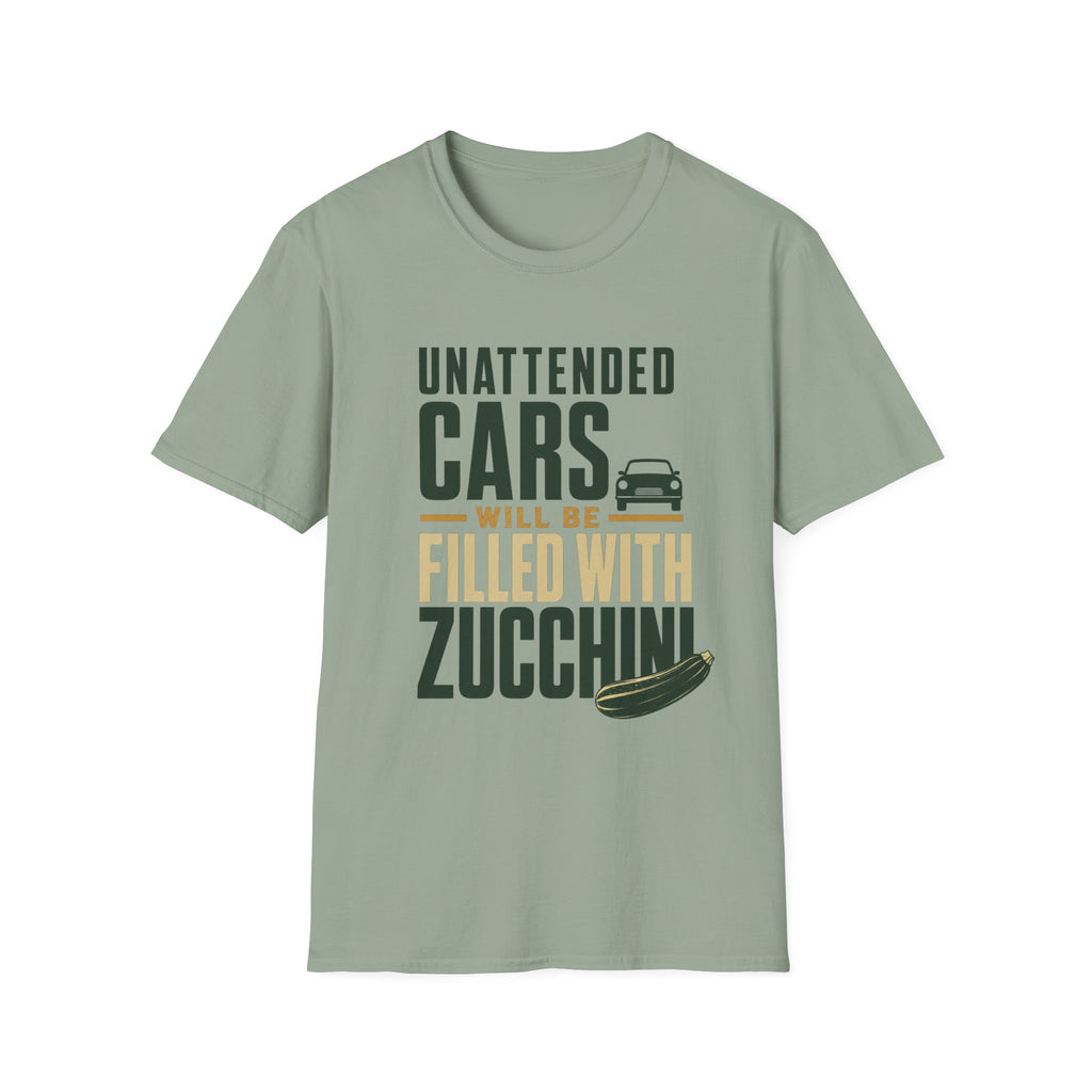 Unattended Cars Will Be Filled With Zucchini T-Shirt