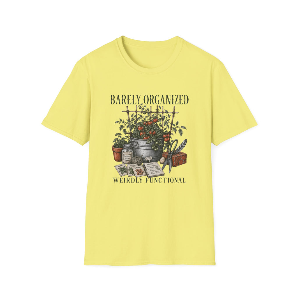 Barely Organized Weirdly Functional T-Shirt