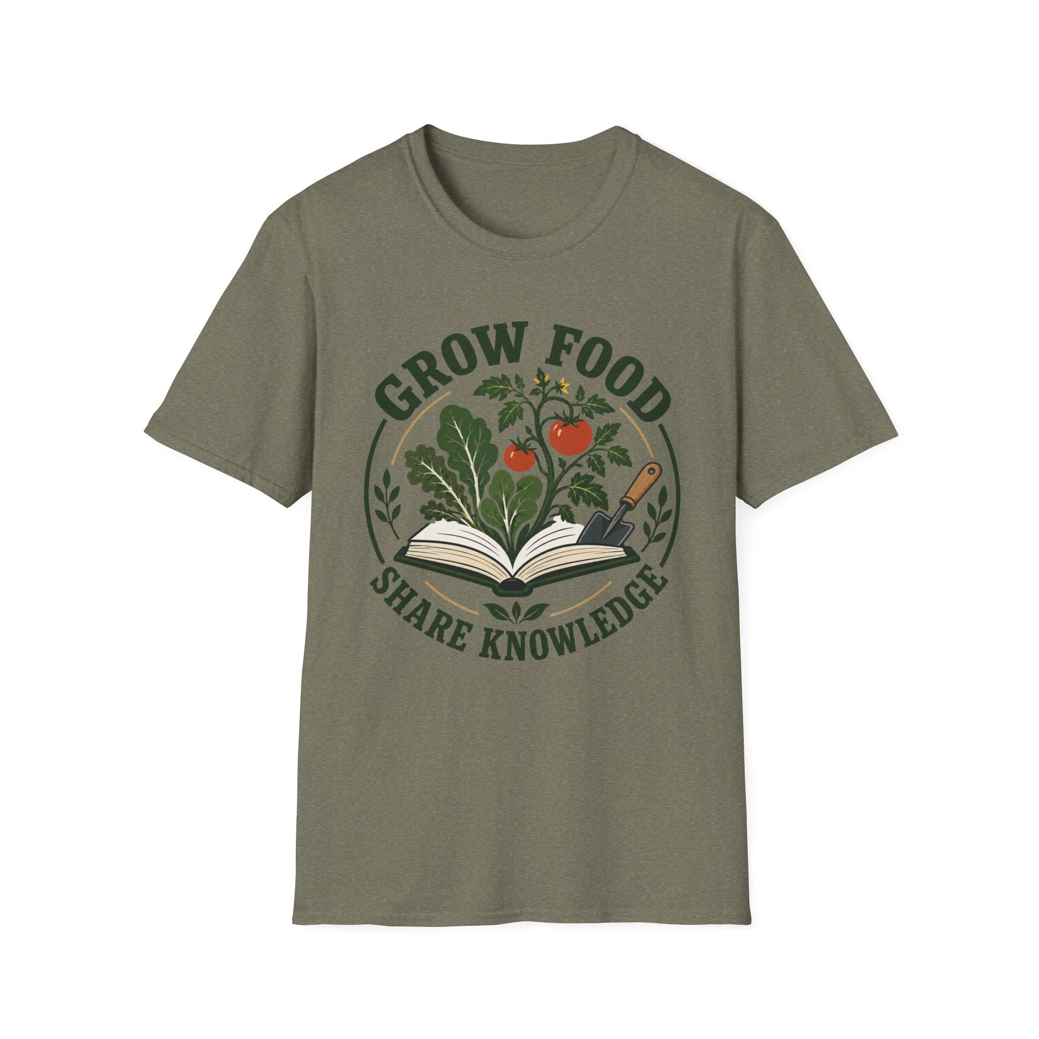 Grow Food Share Knowledge T-Shirt