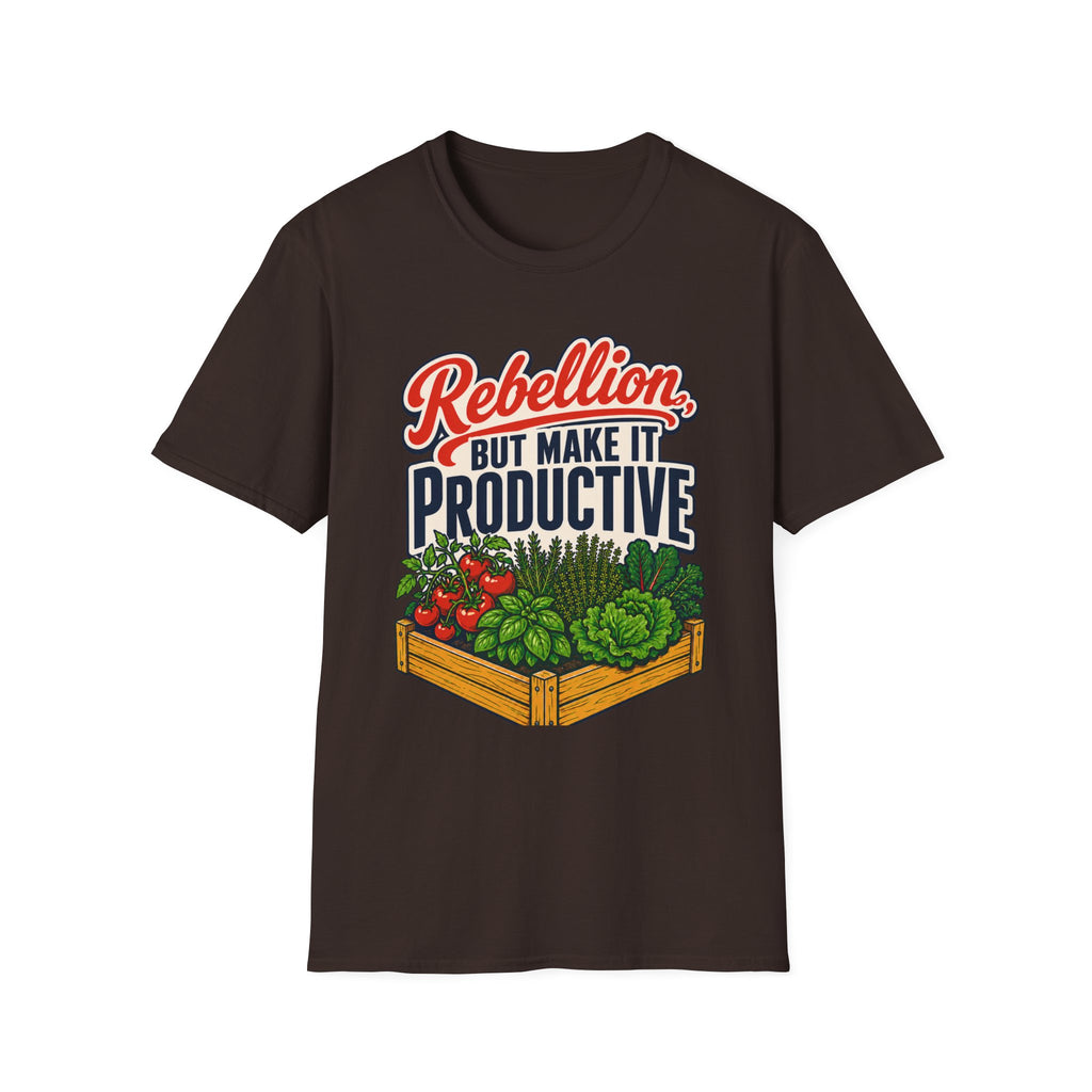 Rebellion, But Make It Productive T-Shirt