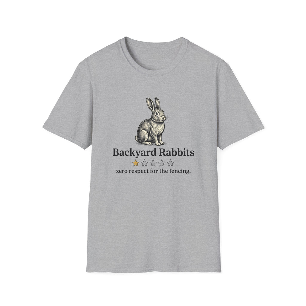Backyard Rabbits One Star Review T-Shirt
