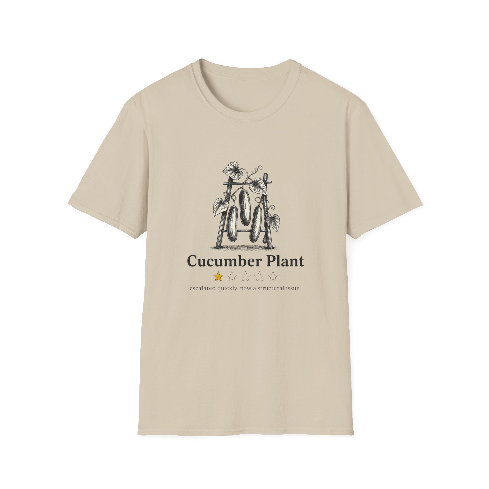 Cucumber Plant One Star Review T-Shirt