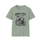 Running on Coffee and Delusions T-Shirt