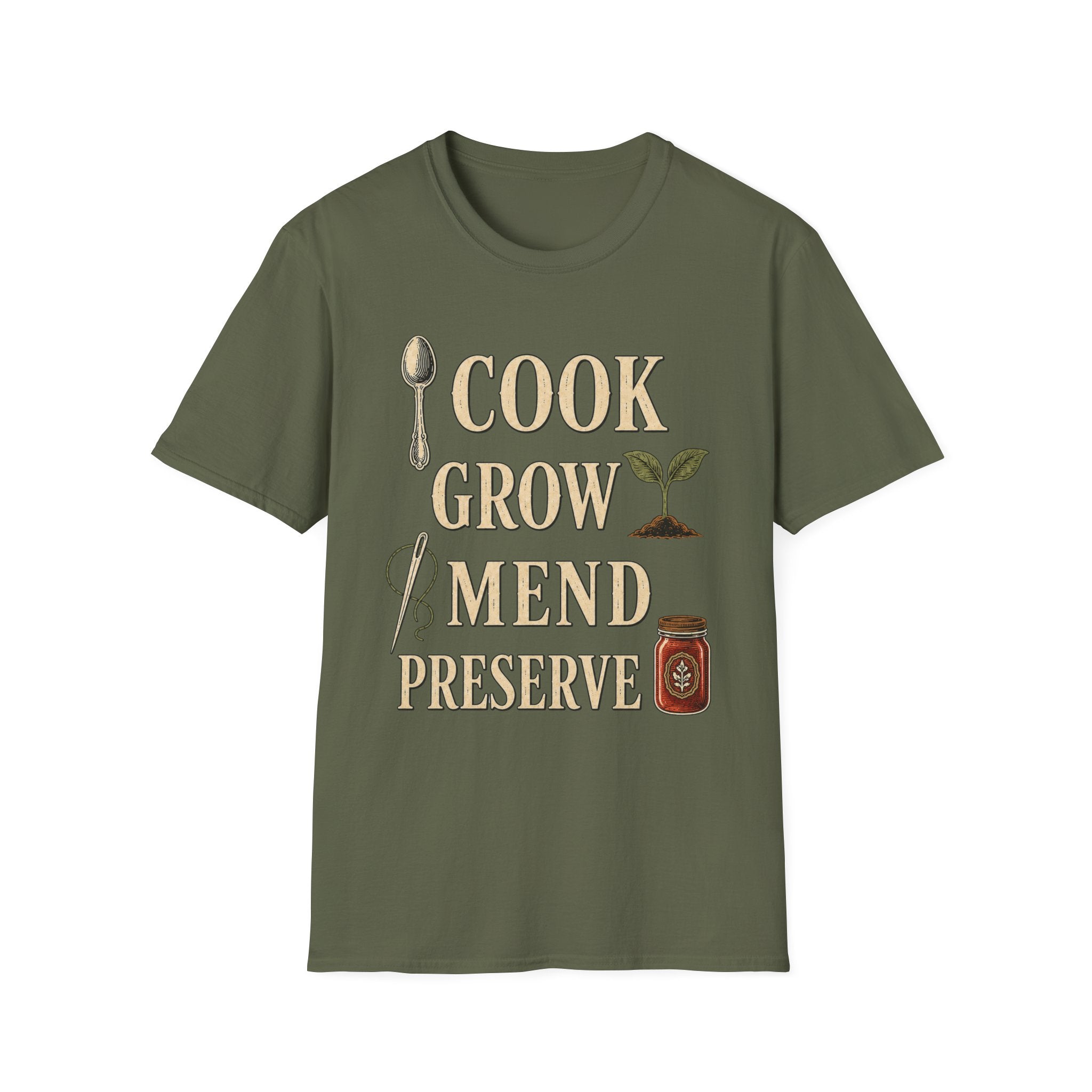 Cook Grow Mend Preserve T-Shirt