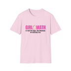 Girl Math Chicken Math T-Shirt