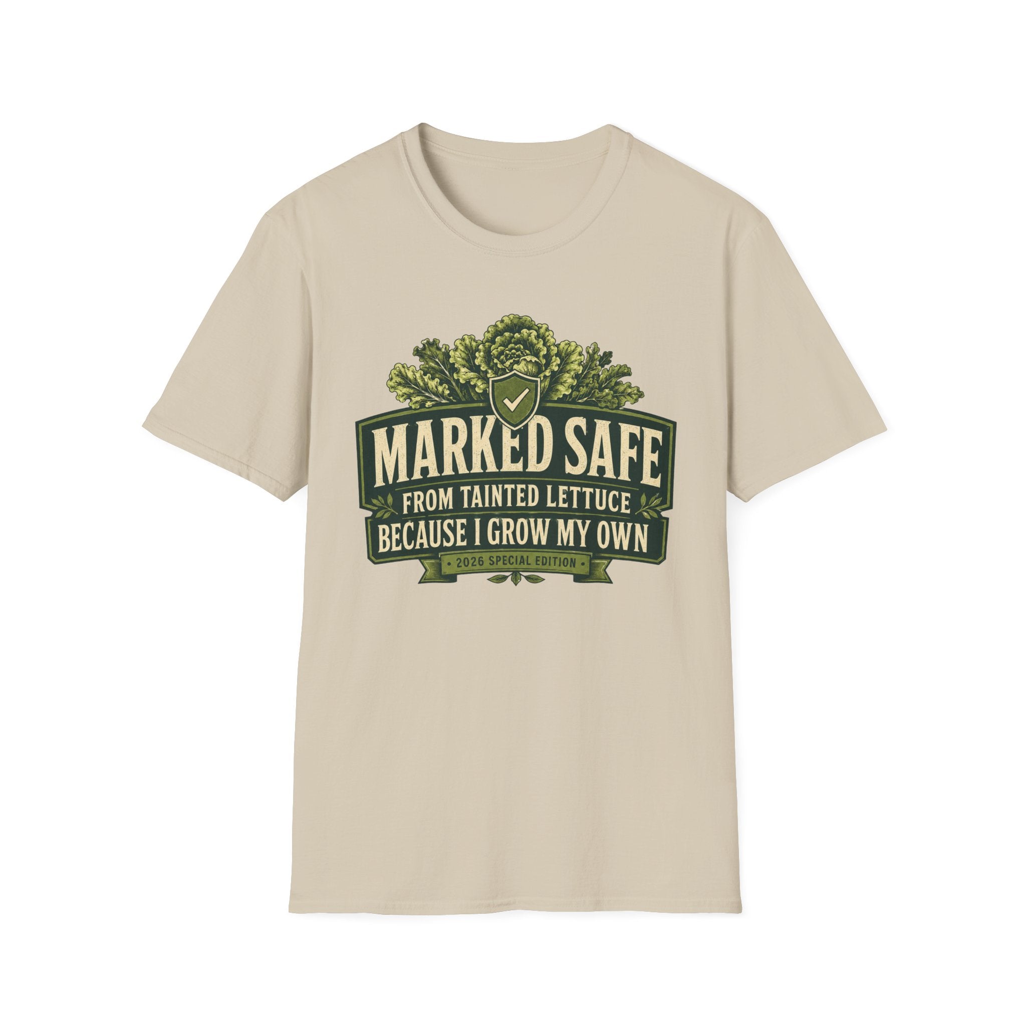 Marked Safe From Tainted Lettuce 2026 T-Shirt