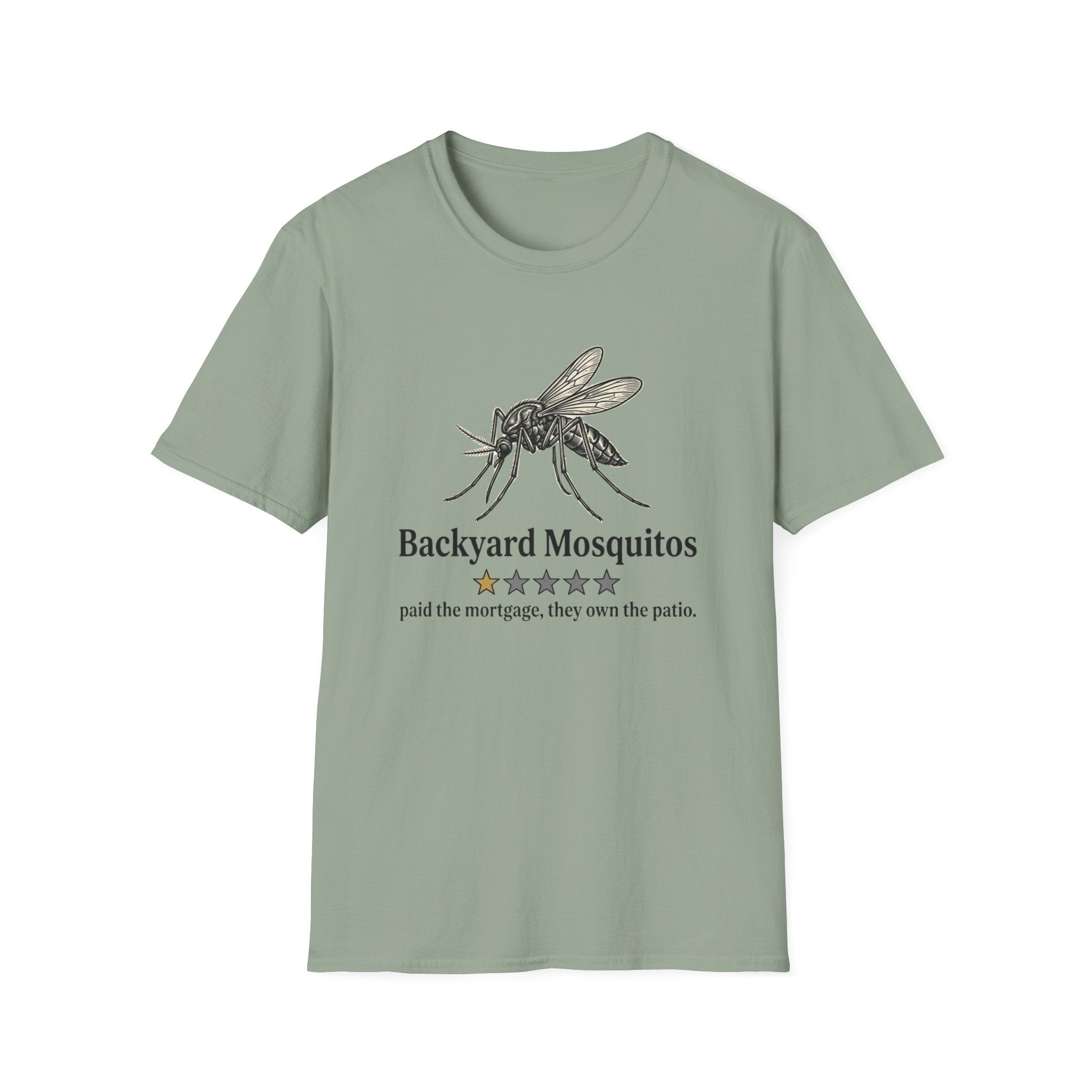 Backyard Mosquitos One Star Review T-Shirt