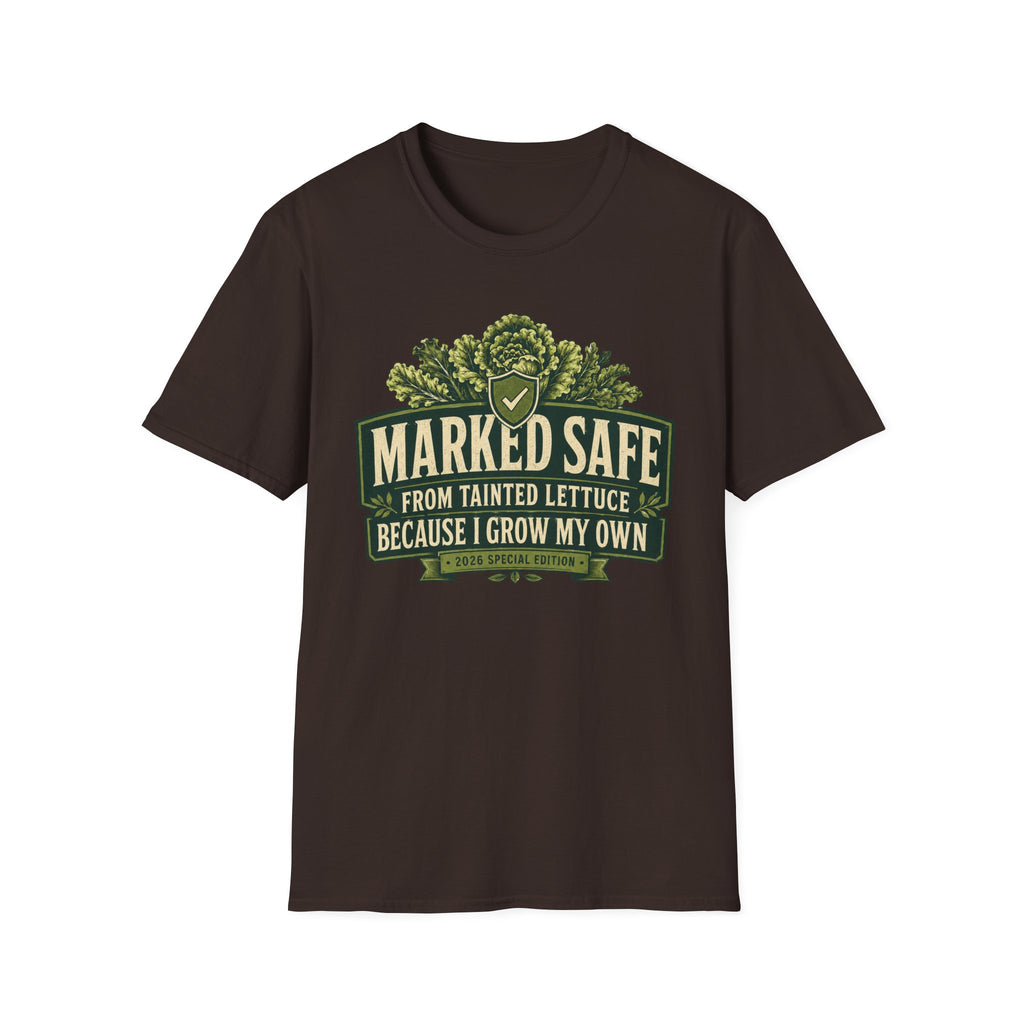 Marked Safe From Tainted Lettuce 2026 T-Shirt