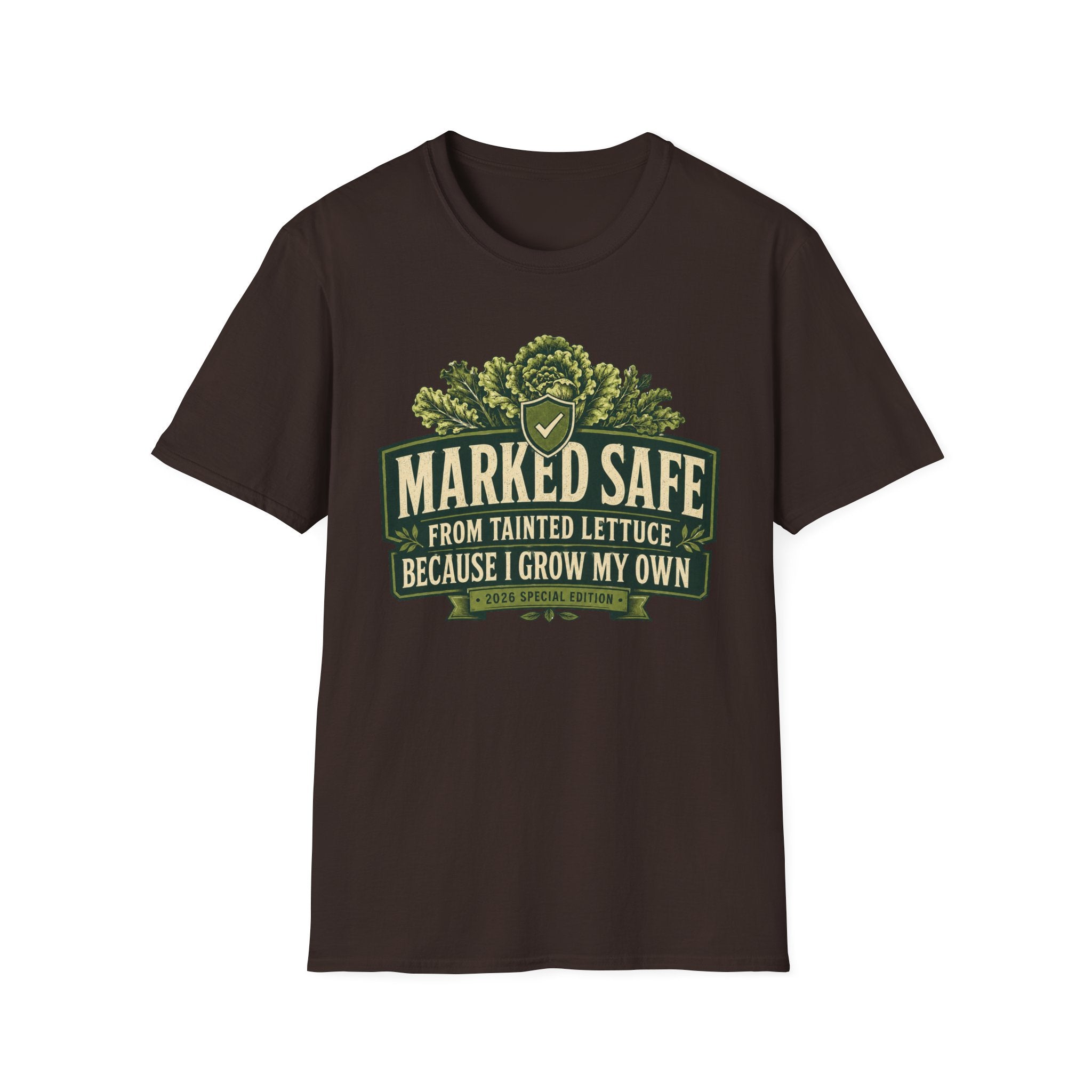 Marked Safe From Tainted Lettuce 2026 T-Shirt