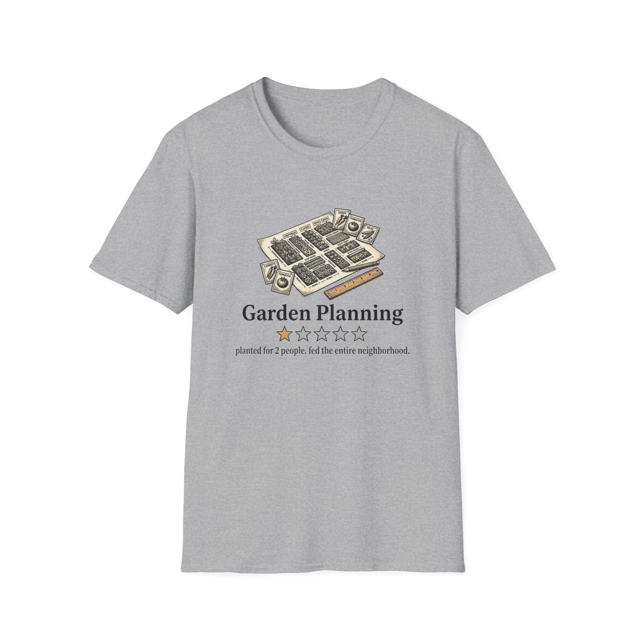 Garden Planning One Star Review T-Shirt