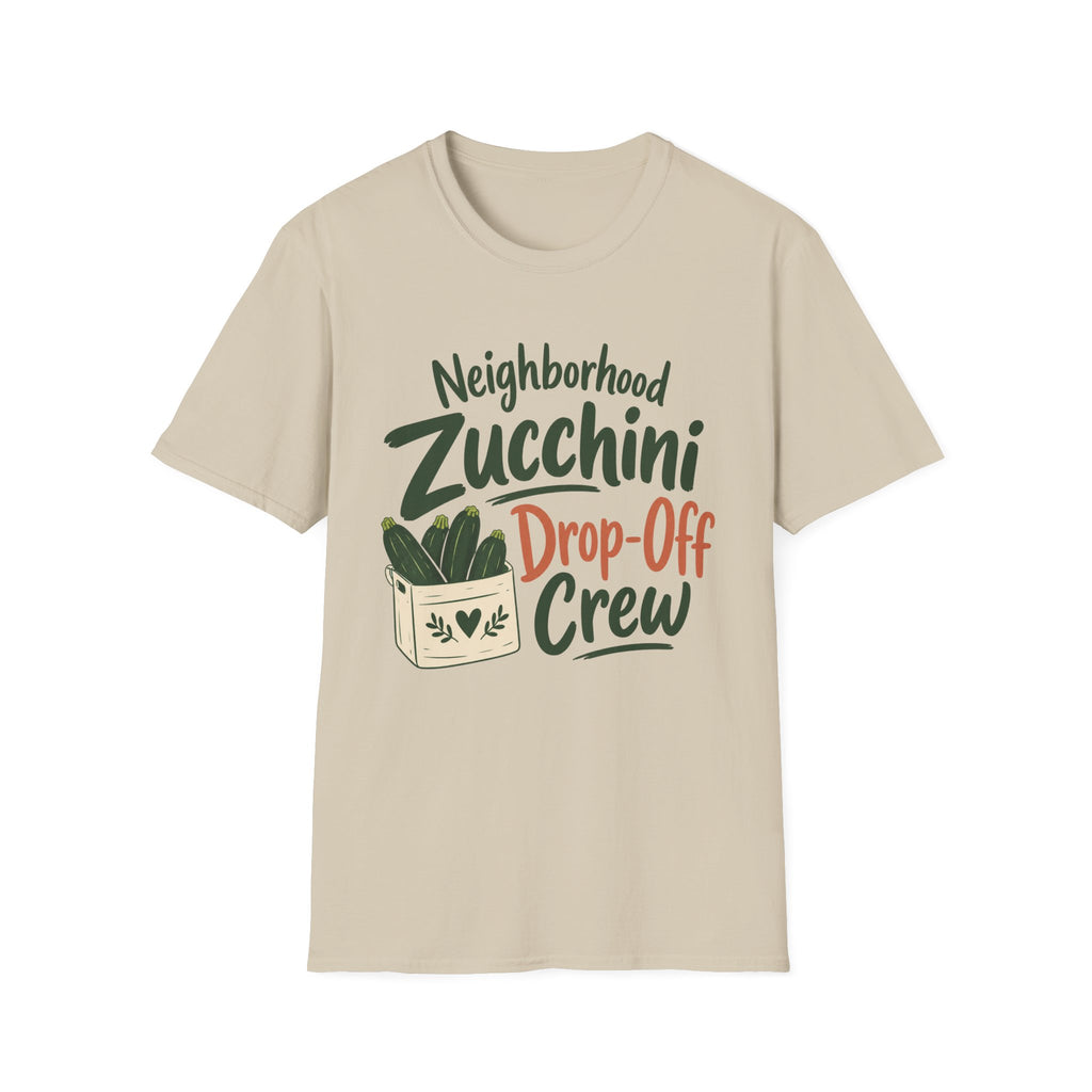 Neighborhood Zucchini Drop-Off Crew T-Shirt
