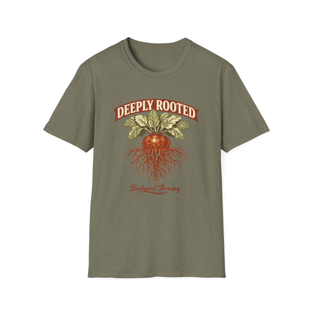 Deeply Rooted Backyard Therapy T-Shirt