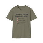 Backyard Chicken Management Report T-Shirt