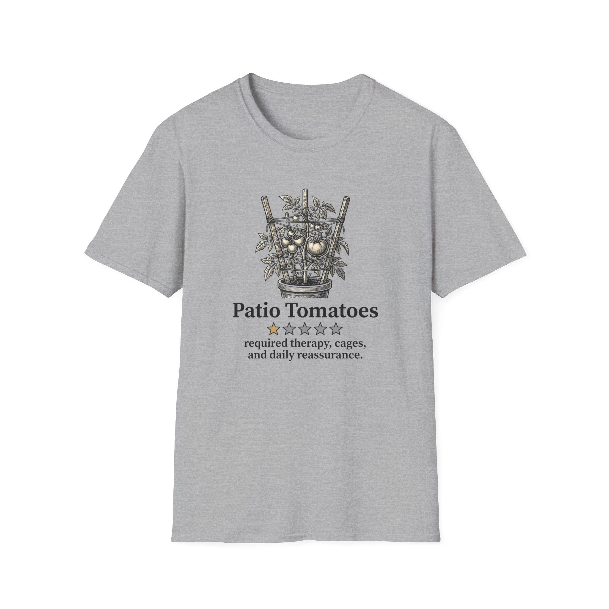 Patio Tomatoes One Star Review T-Shirt
