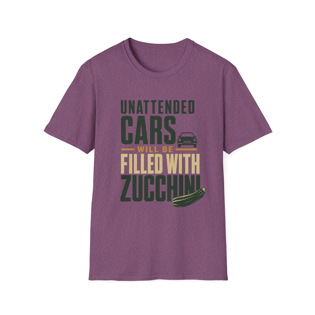 Unattended Cars Will Be Filled With Zucchini T-Shirt