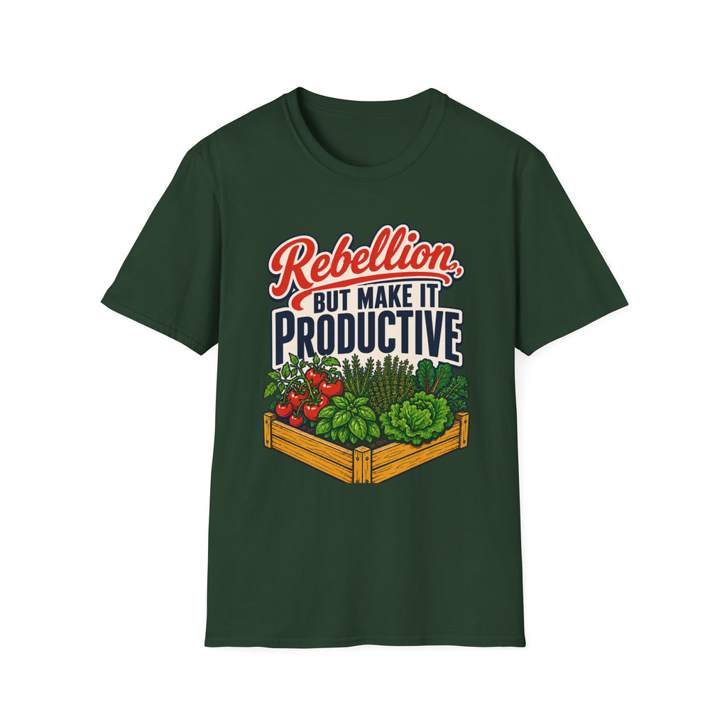 Rebellion, But Make It Productive T-Shirt