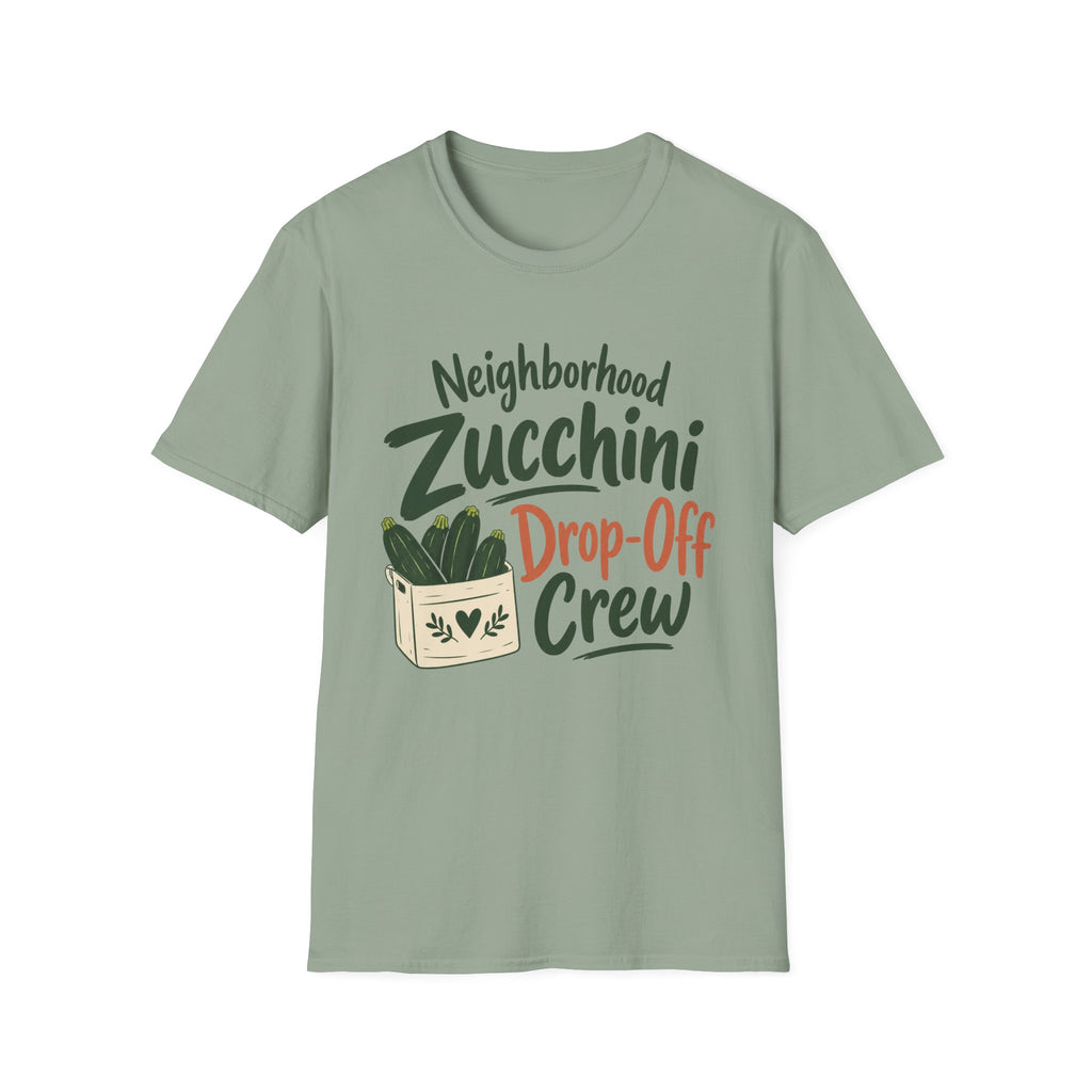 Neighborhood Zucchini Drop-Off Crew T-Shirt