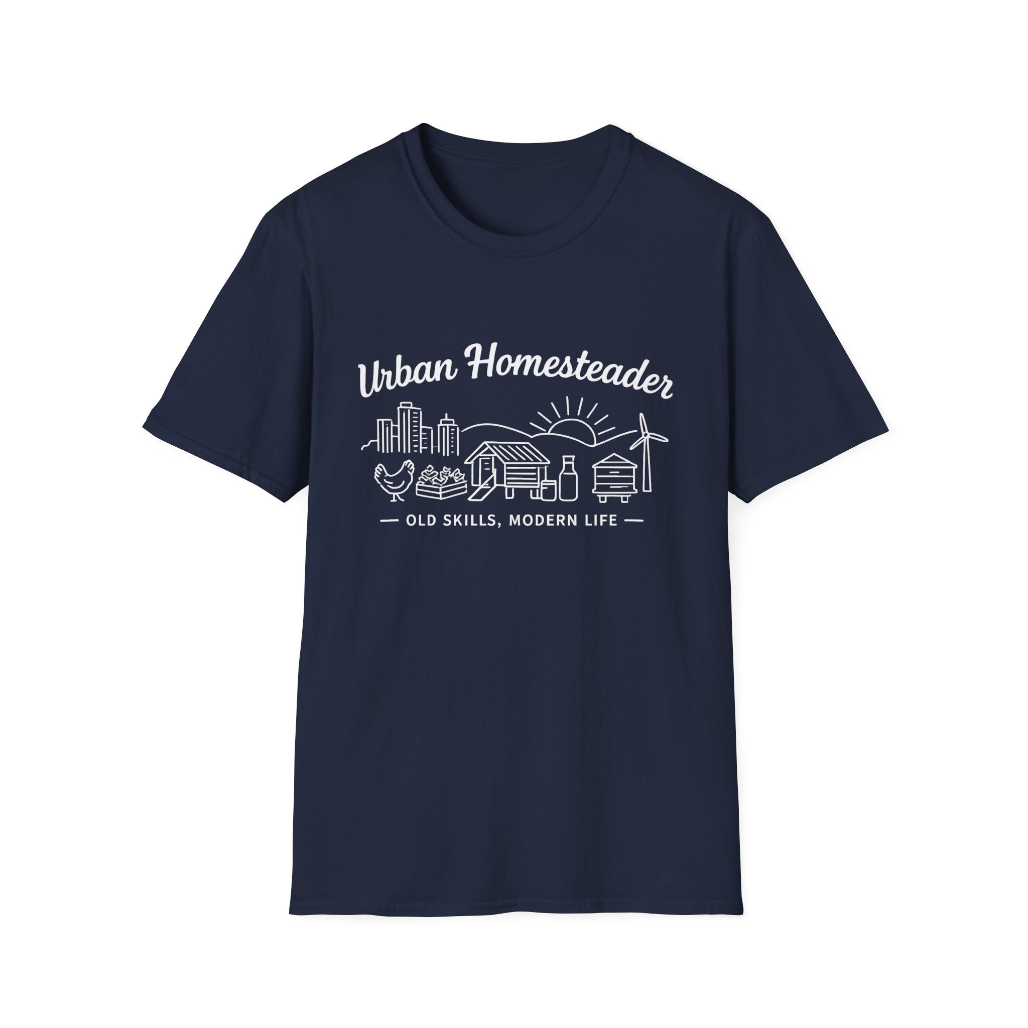 Urban Homesteader Old Skills Modern Life T-Shirt