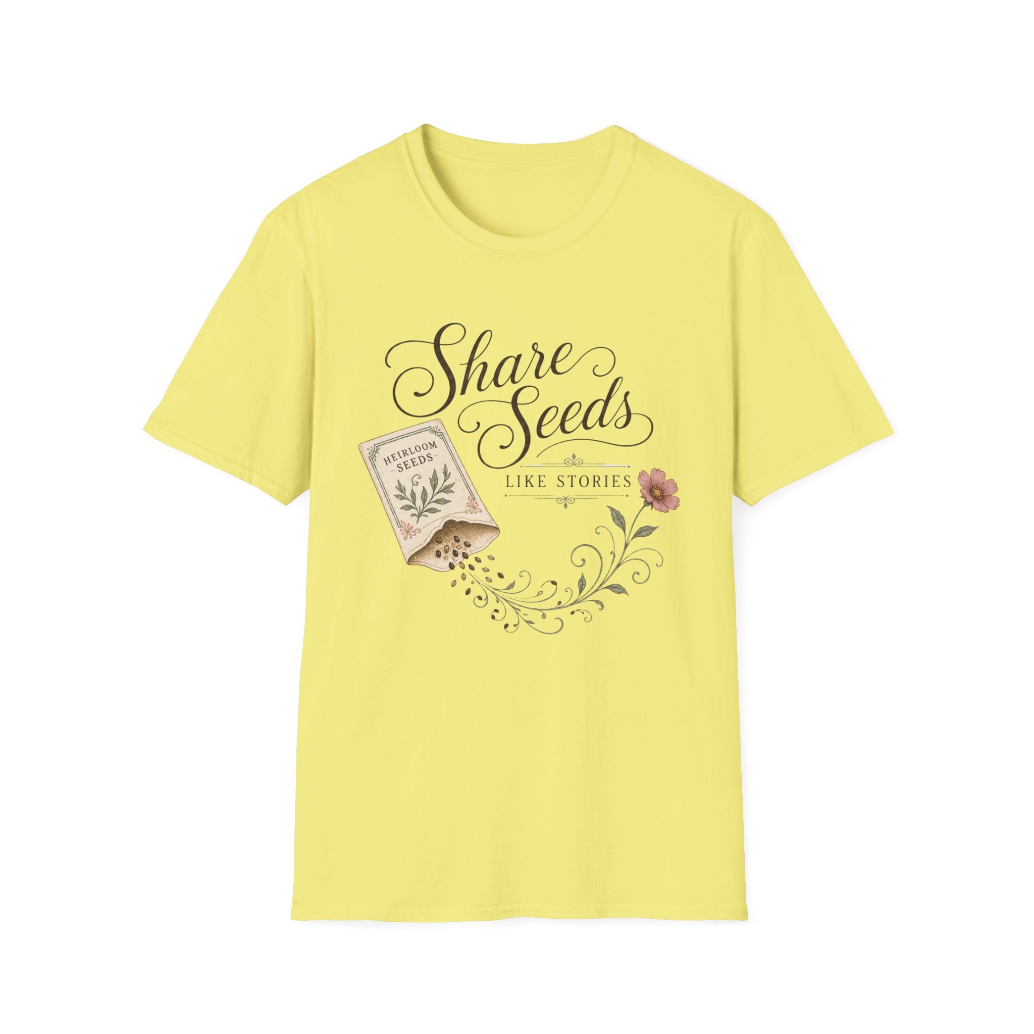 Share Seeds Like Stories T-Shirt